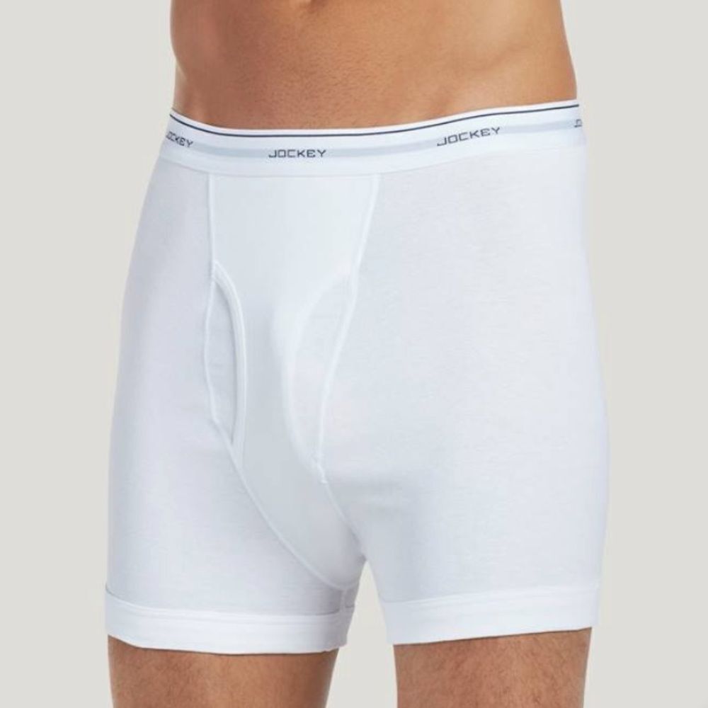 Jockey® Classic 5" Boxer Brief - 2 Pack each total 4 Black XXXL NWT in packaging
